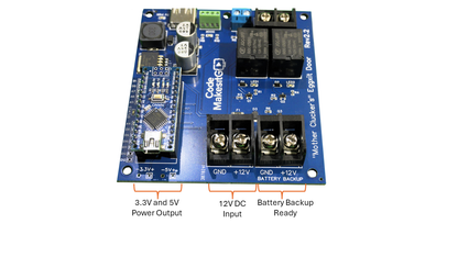 Automated  Chicken Coop Door (Board Only)